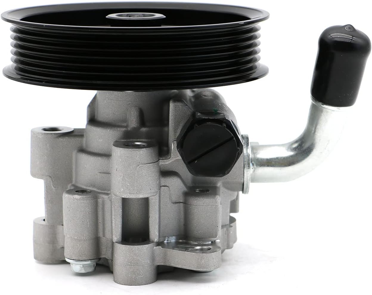 0002_Power Steering Pump with Pulley, Power Steering Pump with Pulley for Jeep Grand Cherokee 2005-2010 & Commander 2006-2010 5.7L - Replaces 21-5461 - Image 1